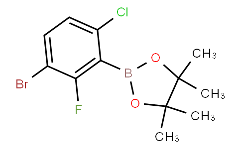 HF12706 | 1451391-12-0 | 3-Bromo-6-Chloro-2-fluorophenylboronic acid pinacol ester