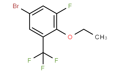 HF12720 | 1370025-61-8 | 5-Bromo-2-ethoxy-1-fluoro-3-(trifluoromethyl)benzene