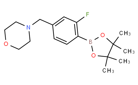 HF12753 | 897016-97-6 | 2-Fluoro-4-(morpholinomethyl)phenylboronic acid pinacol ester