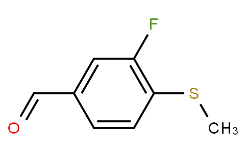HF12787 | 177756-61-5 | 3-Fluoro-4-(methylthio)benzaldehyde