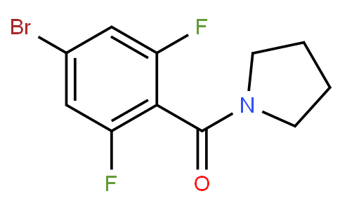 HF12836 | 1351668-26-2 | 1-[(4-Bromo-2,6-difluorophenyl)carbonyl]pyrrolidine
