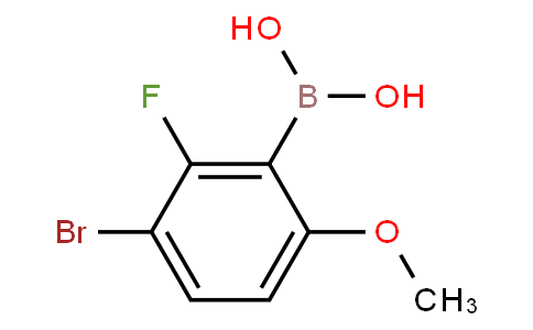 HF12841 | 1309980-91-3 | 3-Bromo-2-fluoro-6-methoxyphenylboronic acid