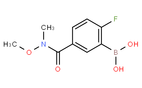HF13022 | 874289-59-5 | 2-Fluoro-5-(methoxy(methyl)carbamoyl)phenylboronic acid
