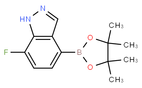 HF13137 | 1186334-64-4 | 7-Fluoro-1H-indazole-4-boronic acid pinacol ester