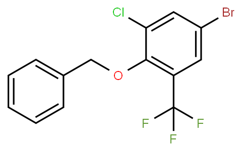 HF13454 | 2070896-27-2 | 1-(Benzyloxy)-4-bromo--6-chloro-2-(trifluoromethyl)benzene