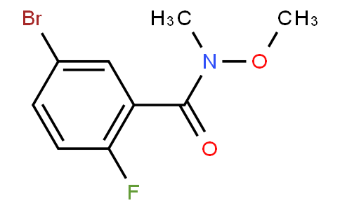 HF13476 | 910912-20-8 | 5-Bromo-2-fluoro-N-methoxy-N-methylbenzamide