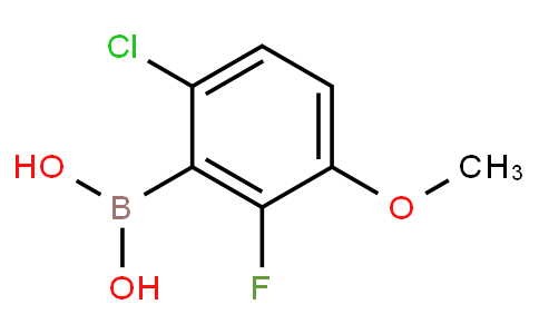 HF13588 | 867333-04-8 | 6-Chloro-2-fluoro-3-methoxyphenylboronic acid