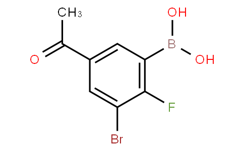 HF13651 | 5-Acetyl-3-bromo-2-fluorophenylboronic acid