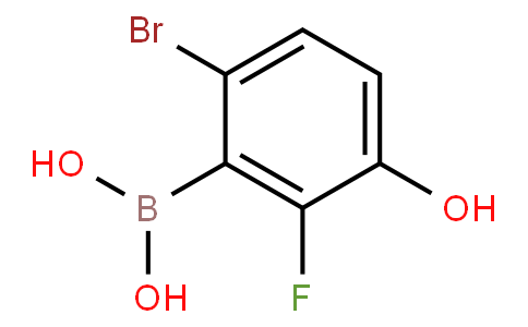 HF13677 | 1309980-99-1 | 6-Bromo-2-fluoro-3-hydroxyphenylboronic acid