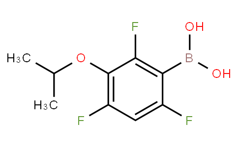 HF13728 | 871125-73-4 | 3-Isopropoxy-2,4,6-trifluorophenylboronic acid
