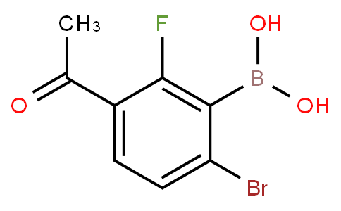 HF13748 | 1451390-80-9 | 3-Acetyl-6-bromo-2-fluorophenylboronic acid