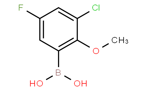 HF13762 | 2121513-76-4 | 3-Chloro-5-fluoro-2-methoxyphenylboronic acid