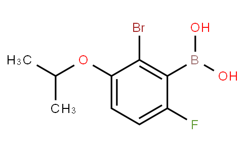 HF13801 | 1072951-75-7 | 2-Bromo-6-fluoro-3-isopropoxyphenylboronic acid