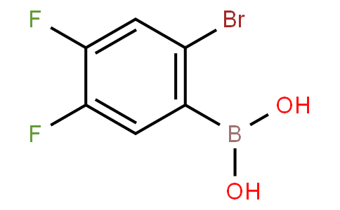 2-Bromo-4,5-difluorophenylboronic acid