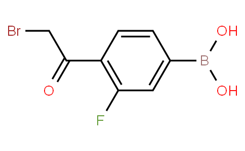 HF14265 | 481725-36-4 | 4-Bromoacetyl-3-fluorophenylboronic acid