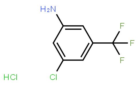 3-AMINO-5-TRIFLUOROMETHYL-1-CHLOROBENZENE HYDROCHLORIDE