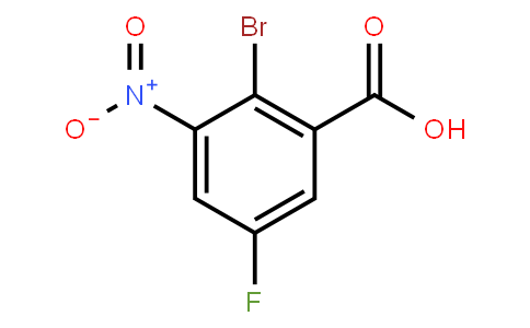 2-Bromo-5-fluoro-3-nitrobenzoic acid