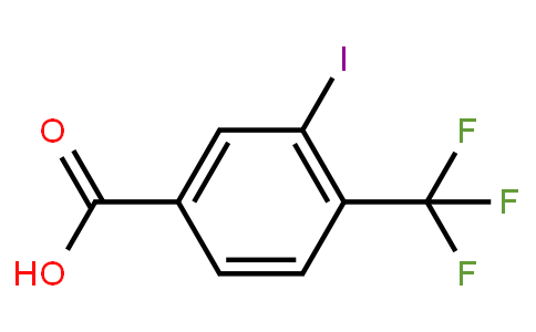 3-Iodo-4-(trifluoromethyl)benzoic acid