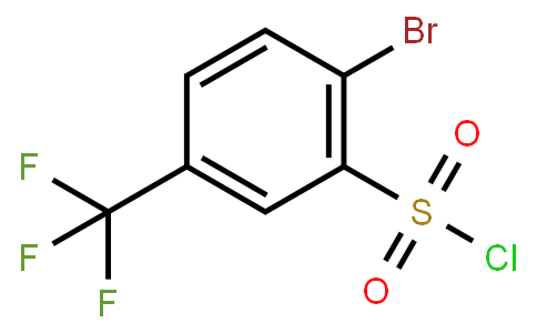 2-Bromo-5-(trifluoromethyl)benzenesulfonyl chloride