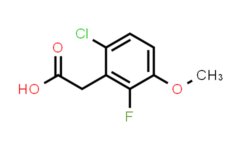 HF16266 | 1017777-83-1 | 6-Chloro-2-fluoro-3-methoxyphenyl acetic acid