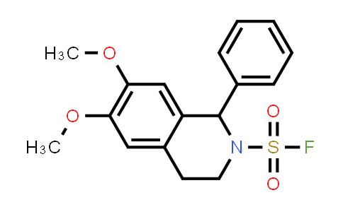 HF16511 | 1839621-39-4 | 3,4-dihydro-6,7-dimethoxy-1-phenyl-2(1H)-Isoquinolinesulfonyl fluoride