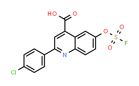 HF16522 | 2205053-24-1 | 2-(4-chlorophenyl)-6-[(fluorosulfonyl)oxy]- 4-Quinolinecarboxylic acid