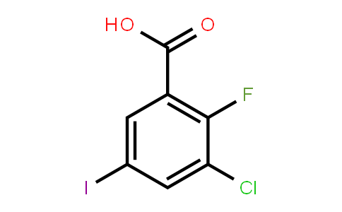 3-Chloro-2-fluoro-5-iodobenzoic acid