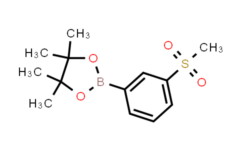 BN1213 | 1001185-88-1 | 4,4,5,5-Tetramethyl-2-(3-(methylsulfonyl)phenyl)-1,3,2-dioxaborolane