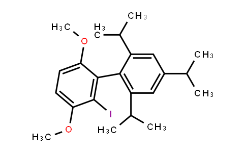 2-Iodo-2',4',6'-triisopropyl-3,6-dimethoxy-1,1'-biphenyl