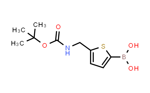 (5-(((Tert-butoxycarbonyl)amino)methyl)thiophen-2-yl)boronic acid