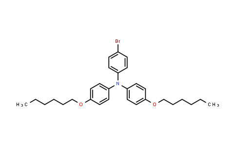 4-Bromo-N,N-bis(4-(hexyloxy)phenyl)aniline