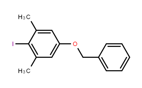 2-Iodo-1,3-dimethyl-5-phenylmethoxybenzene