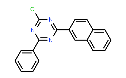 2-Chloro-4-(naphthalen-2-yl)-6-phenyl-1,3,5-triazine