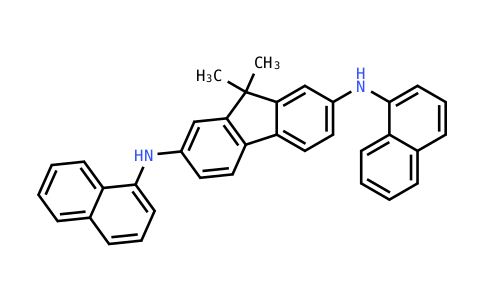 OD537 | 1353720-36-1 | 9,9-二甲基-N2,N7-二(萘-1-基)-9H-芴-2,7-二胺
