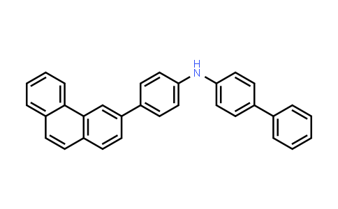 N-(4-(Phenanthren-3-yl)phenyl)-[1,1'-biphenyl]-4-amine