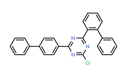 NA0151 | 2-([1,1'-Biphenyl]-2-yl)-4-([1,1'-biphenyl]-4-yl)-6-chloro-1,3,5-triazine