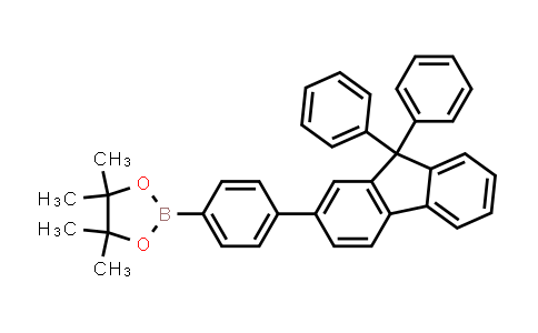 BN1719 | 1813574-72-9 | 2-[4-(9,9-二苯基-9H-芴-2-基)苯基]-4,4,5,5-四甲基-1,3,2-二氧杂硼烷