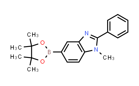 1-Methyl-2-phenyl-5-(4,4,5,5-tetramethyl-[1,3,2]dioxaborolan-2-yl)-1h-benzimidazole