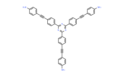 NA0167 | 4,4',4''-(((1,3,5-Triazine-2,4,6-triyl)tris(benzene-4,1-diyl))tris(ethyne-2,1-diyl))trianiline