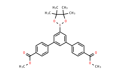 Dimethyl 5'-(4,4,5,5-tetramethyl-1,3,2-dioxaborolan-2-yl)-[1,1':3',1''-terphenyl]-4,4''-dicarboxylate