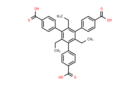 NA0175 | 5'-(4-Carboxyphenyl)-2',4',6'-triethyl-[1,1':3',1''-terphenyl]-4,4''-dicarboxylic acid