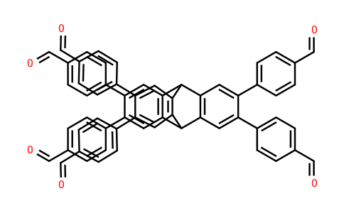 4,4',4'',4''',4'''',4'''''-（9,10-二氢-9,10-[1,2]苯并蒽-2,3,6,7,14,15-己基）六苯甲醛