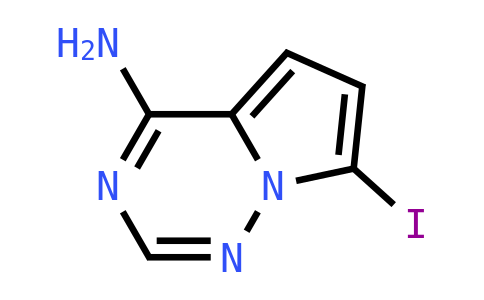 4-Amino-7-iodopyrrolo[2,1-f][1,2,4]triazine