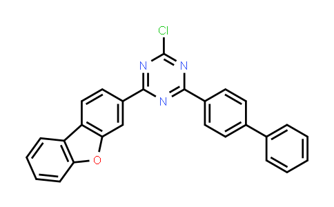 2-([1,1'-联苯]-4-基)-4-氯-6-(二苯并[b,d]呋喃-3-基)-1,3,5-三嗪