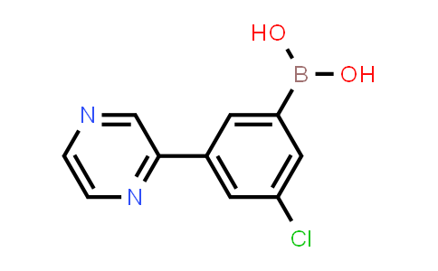 3-(Pyrazin-2-yl)-5-chlorophenylboronic acid