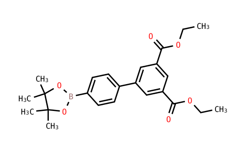 Diethyl 4'-(4,4,5,5-tetramethyl-1,3,2-dioxaborolan-2-yl)-[1,1'-biphenyl]-3,5-dicarboxylate