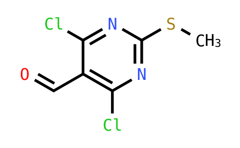 4,6-二氯-2-甲硫基嘧啶-5-甲醛