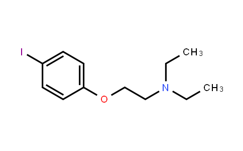 2-​(4-​iodophenoxy)​-​N,​N-​diethylethanamine