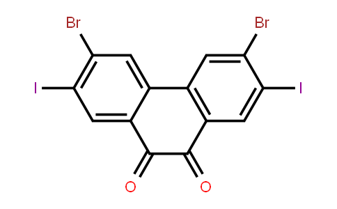 3,6-Dibromo-2,7-diiodo-9,10-phenanthrenedione