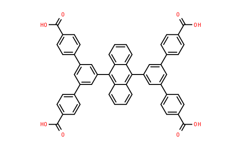 OD561 | 913343-74-5 | 4-[3-[10-[3,5-Bis(4-carboxyphenyl)phenyl]anthracen-9-yl]-5-(4-carboxyphenyl)phenyl]benzoic acid